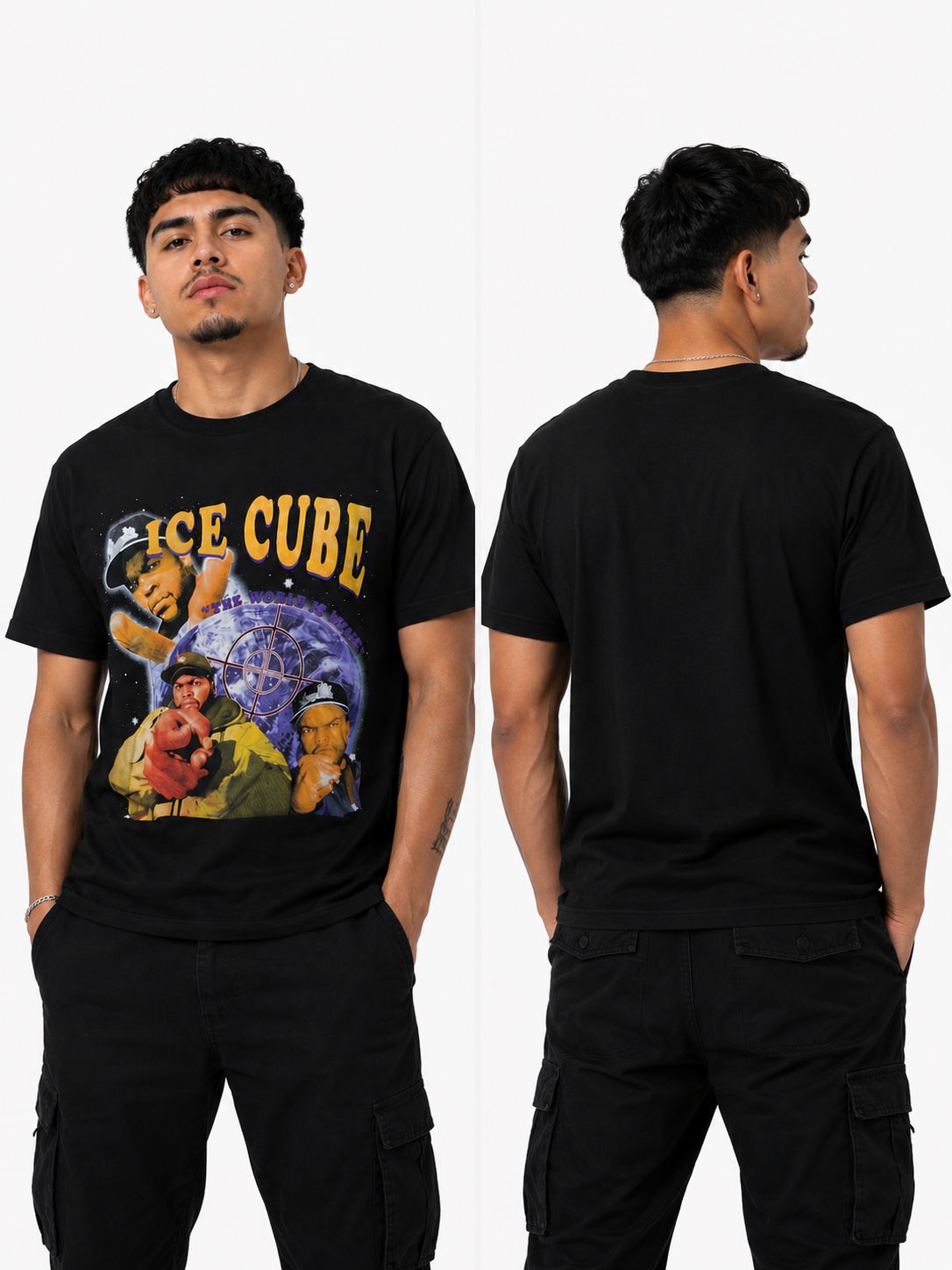 Black Shirt Streetwear