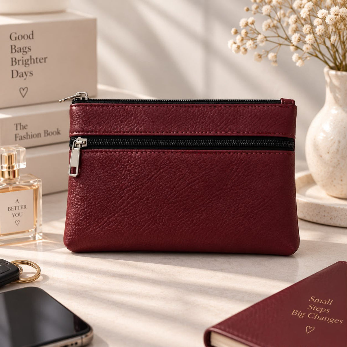 Men's Everyday Double Zip Pouch