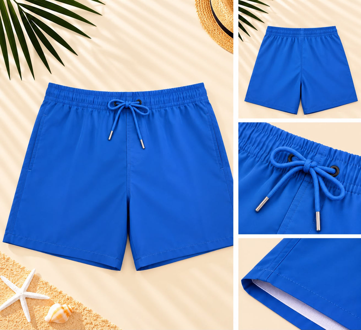 Classic Drawstring Shorts – Royal Blue