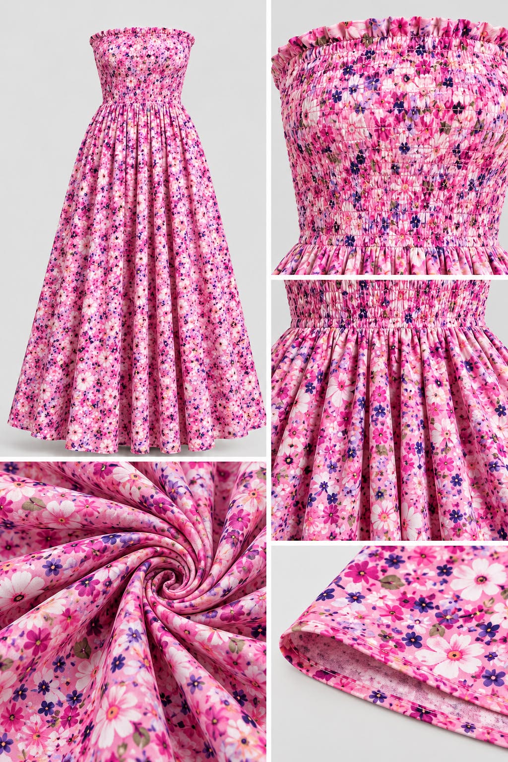 Blush Petal Dream Maxi Dress