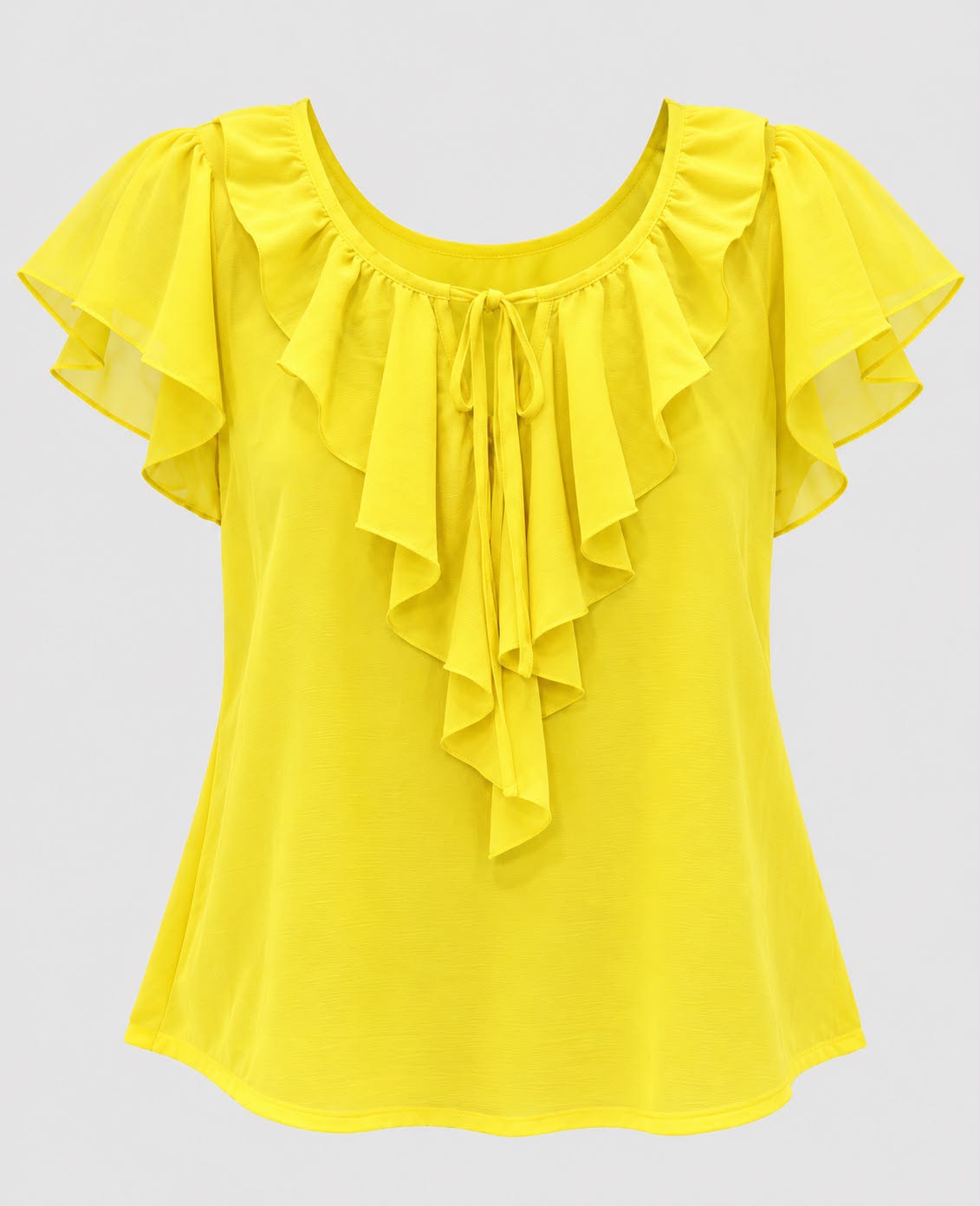 Women’s Pleated Scoop-Neck Blouse