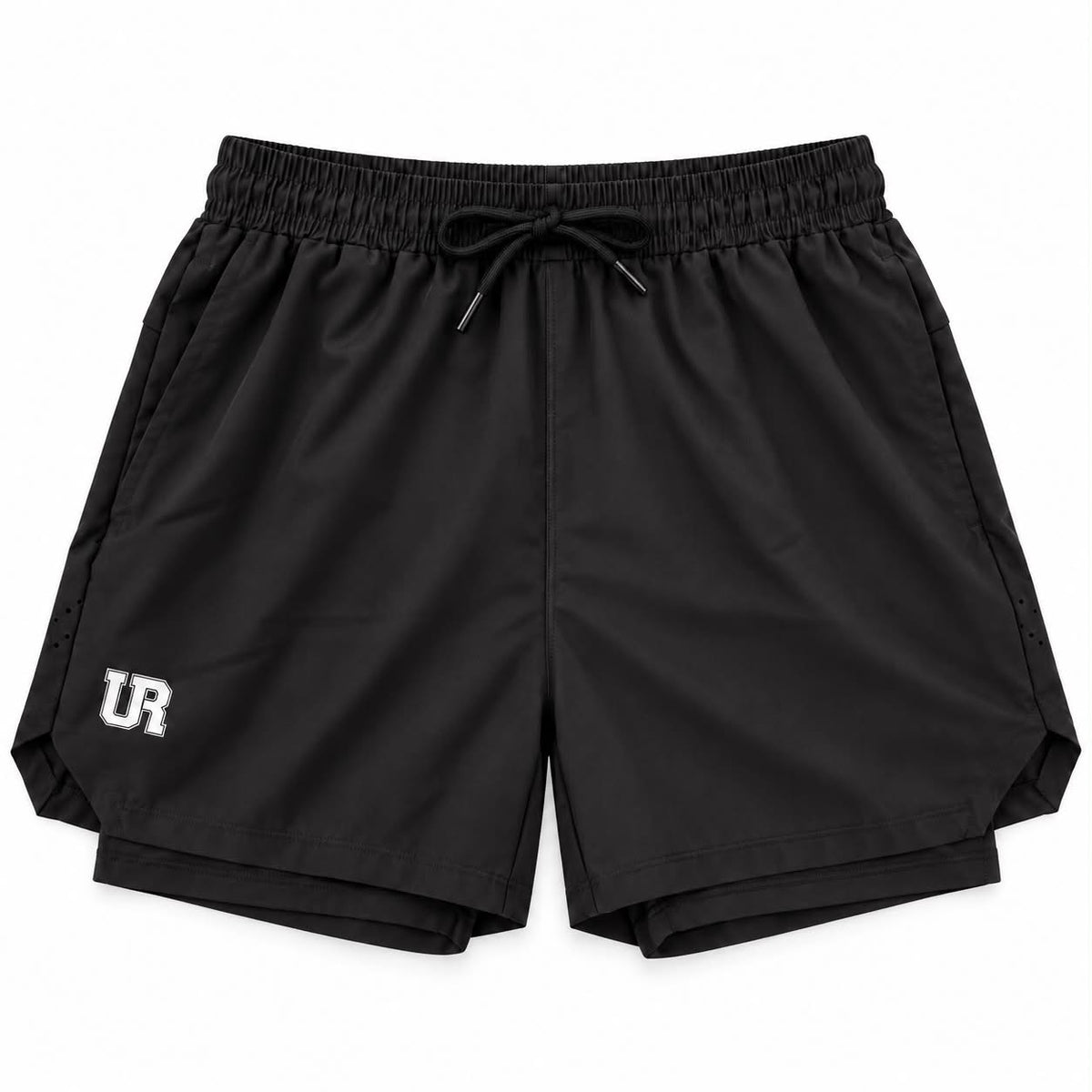 Men’s UR 2-in-1 Sports Shorts – Black