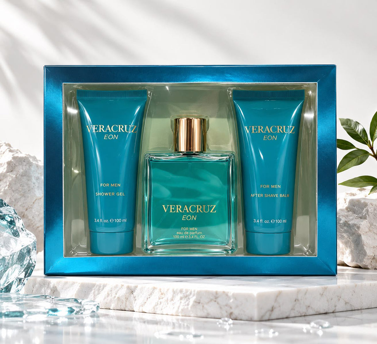 Men’s 3-Piece Fragrance & Grooming Gift Set