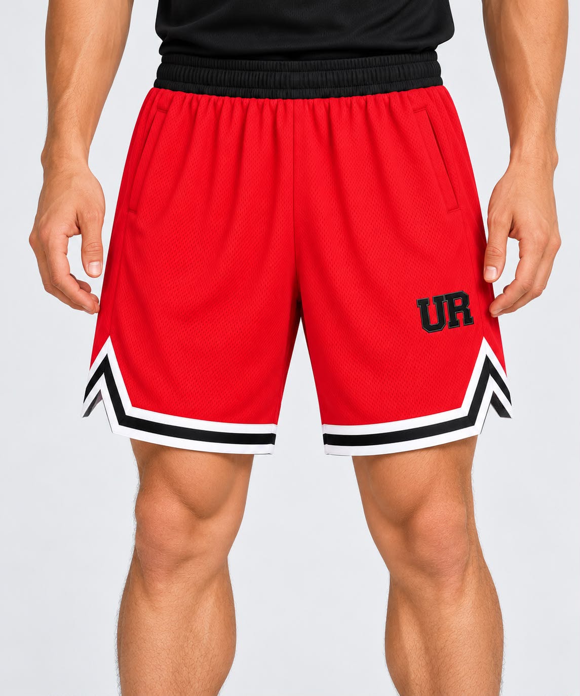 Men’s UR Mesh Basketball Shorts – Red