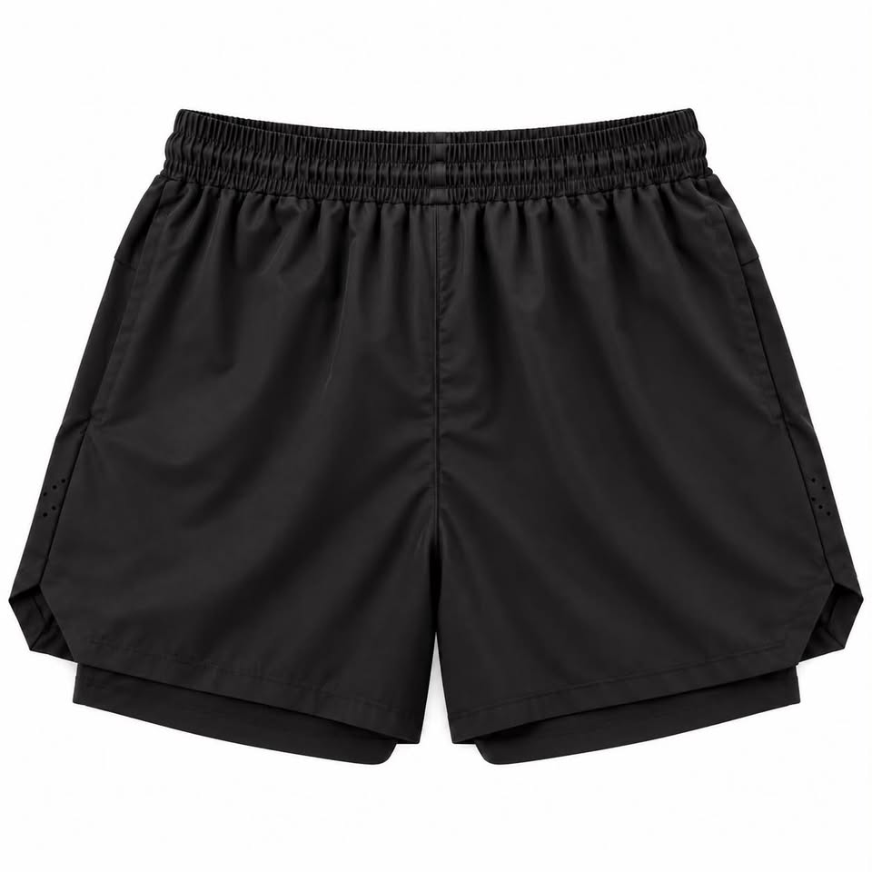 Men’s UR 2-in-1 Sports Shorts – Black