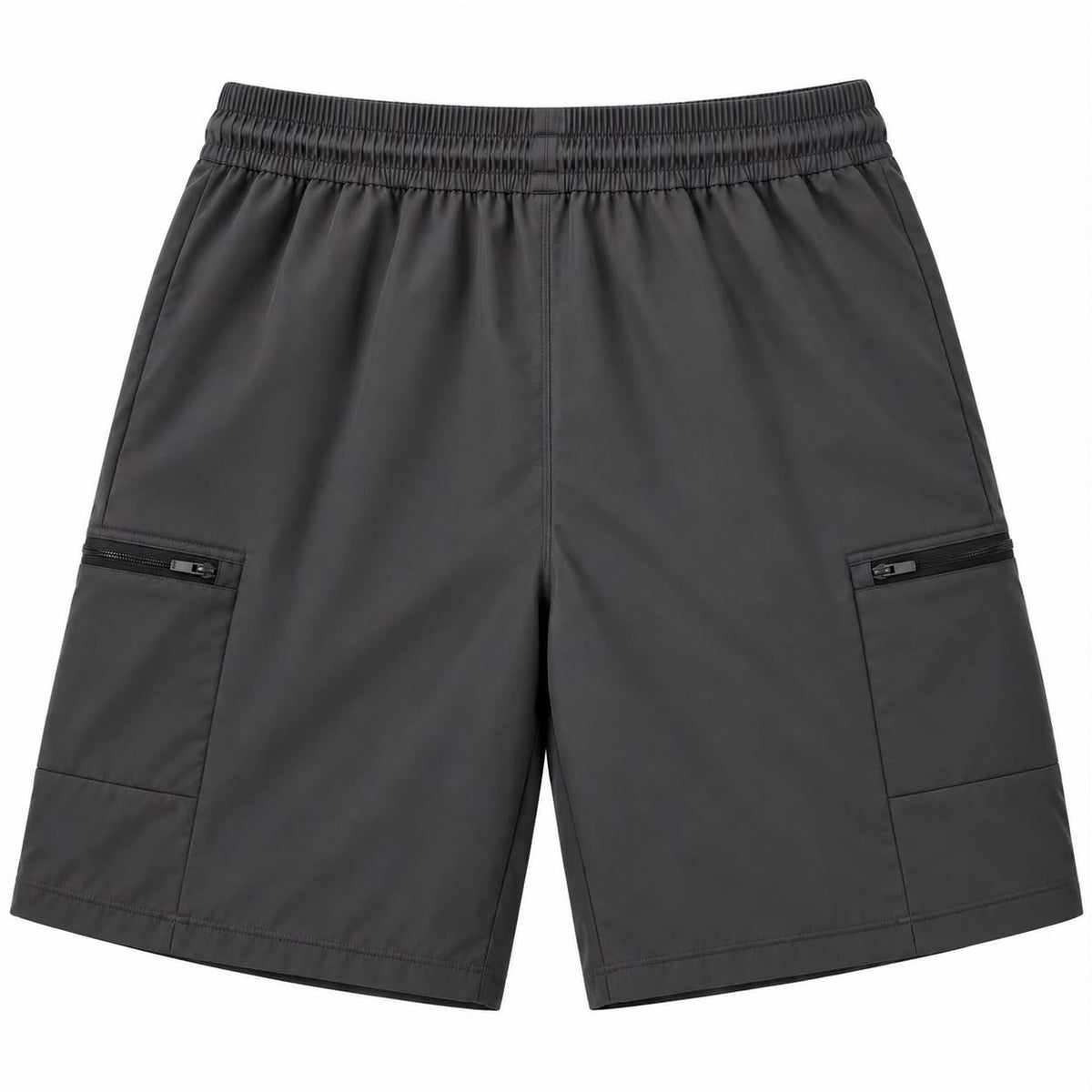 Men’s Active Shorts with Rampage Logo – Grey