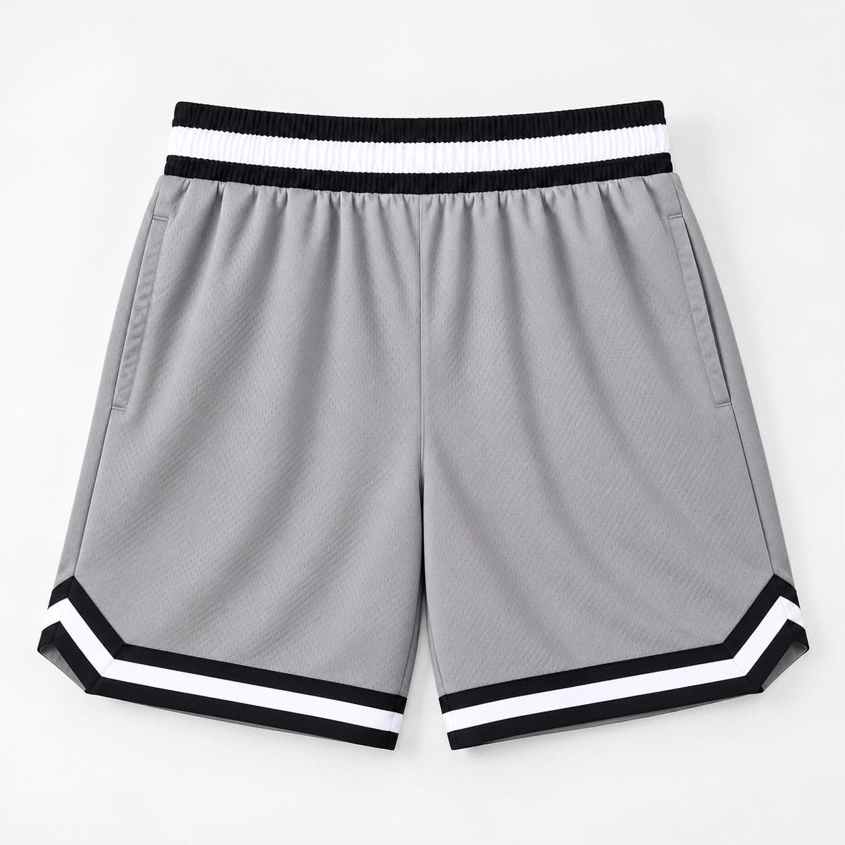 Women’s Mesh Jersey Shorts – Grey
