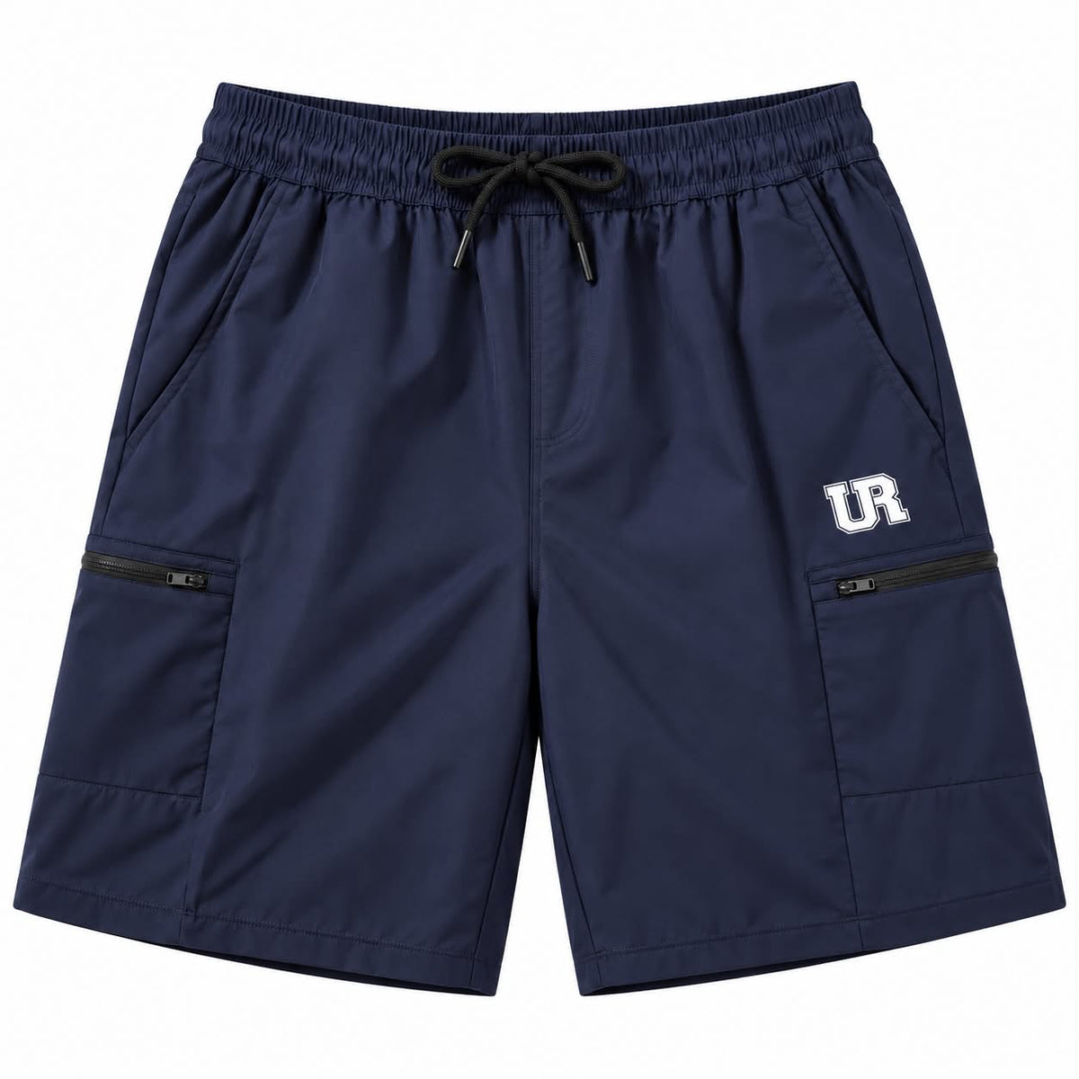 Men’s Active Shorts with Rampage Logo – Blue