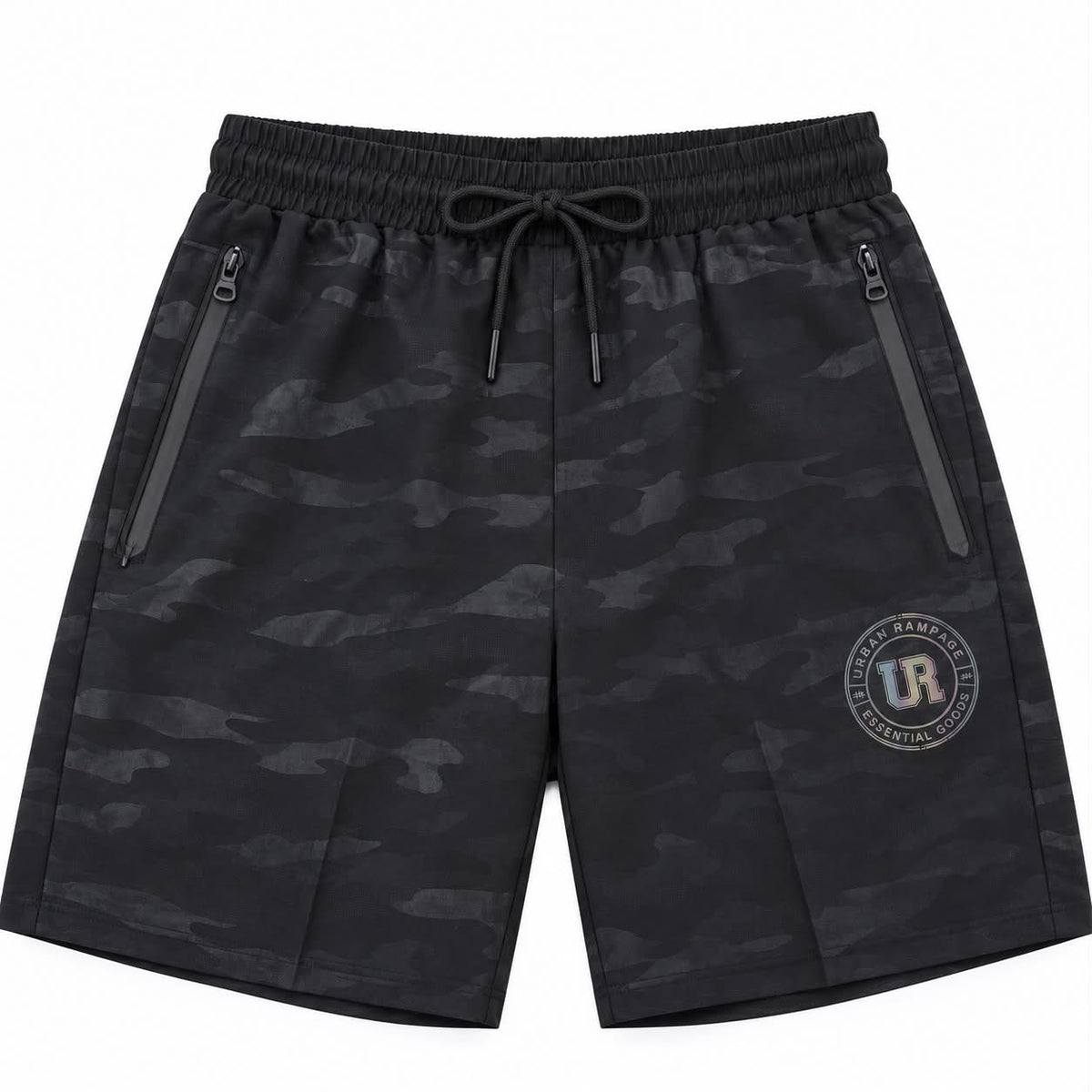 Men’s UR Camo Drawstring Shorts – Blue