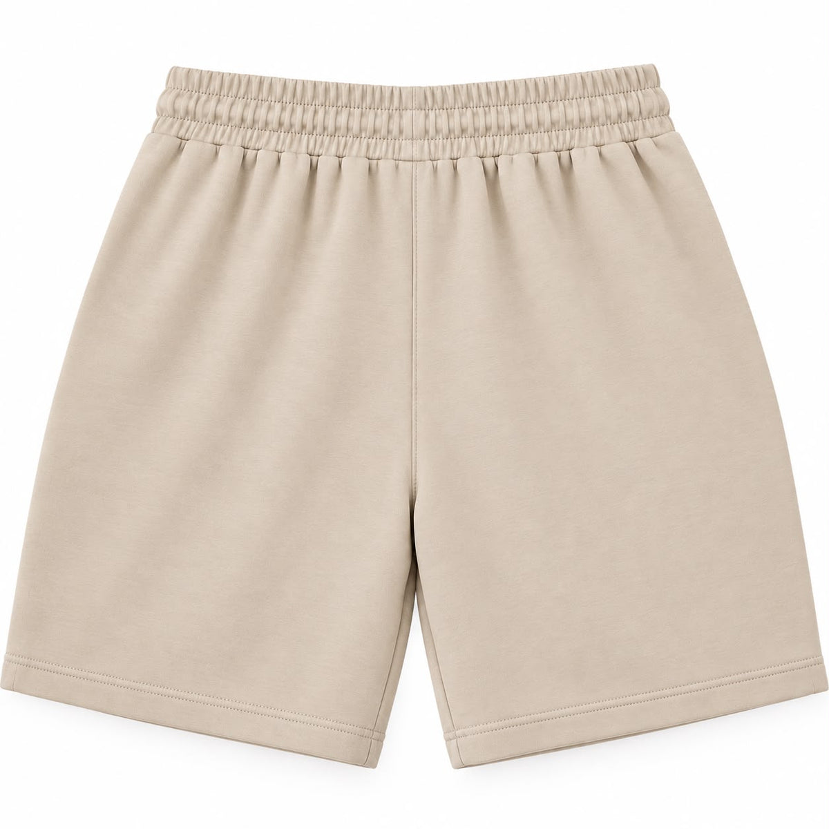 Men’s Cotton Blend Drawstring Shorts – Apricot
