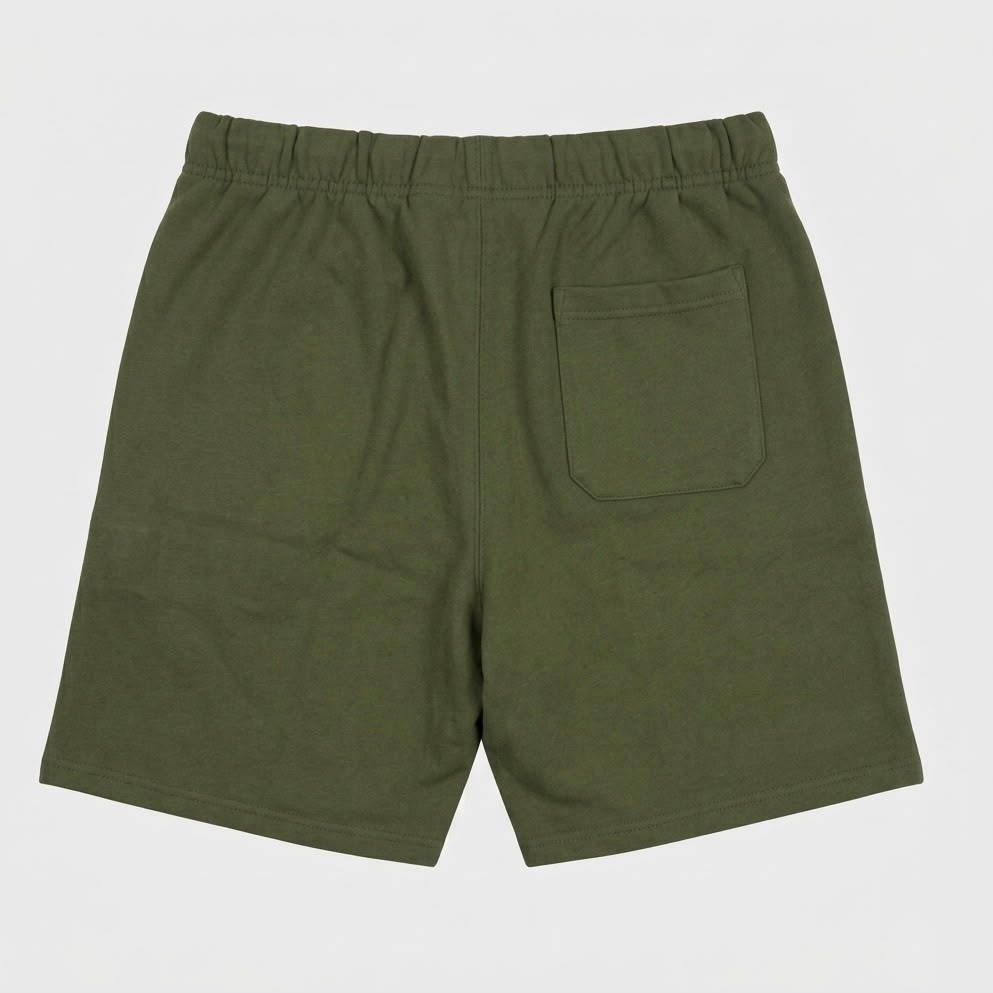 Men’s Rampage Cotton Blend Drawstring Shorts – Army Green