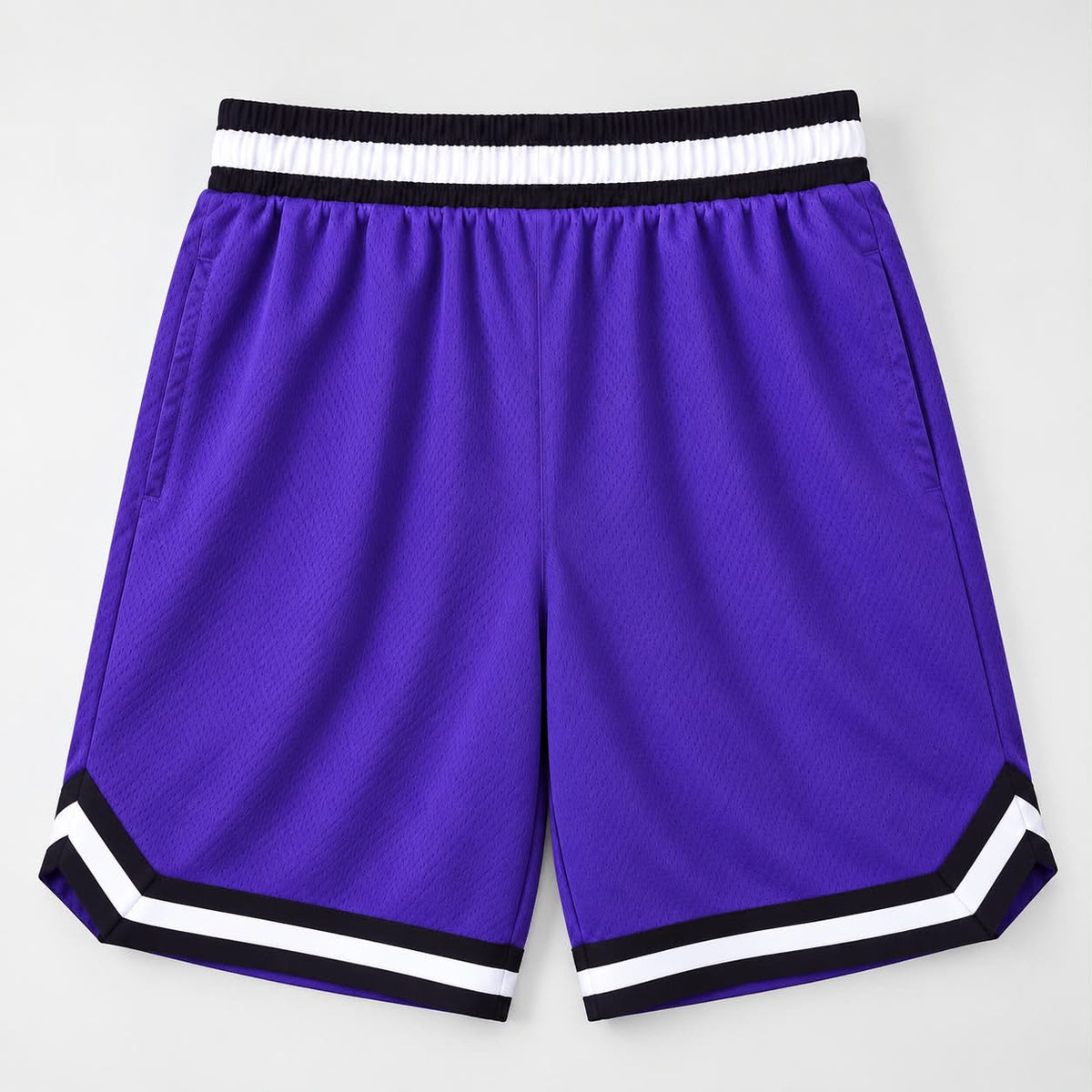 Women’s Mesh Jersey Shorts – Purple