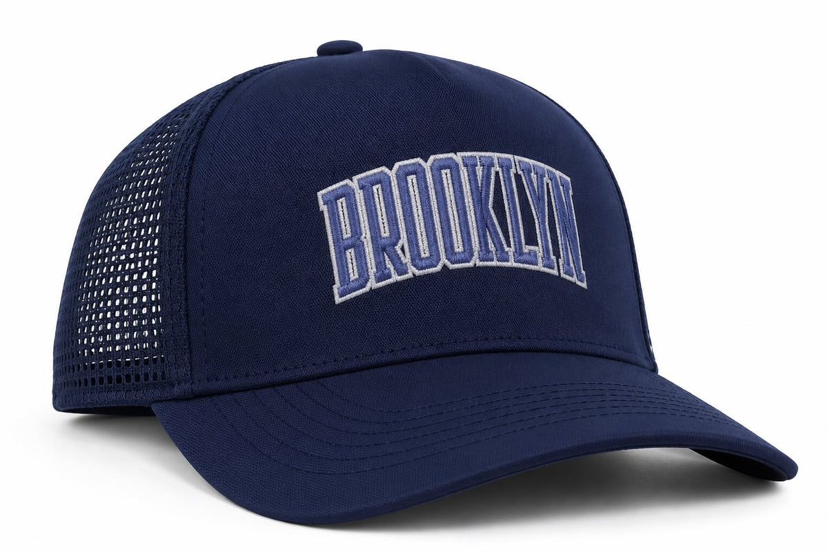 Brooklyn Adjustable Baseball Cap – Navy