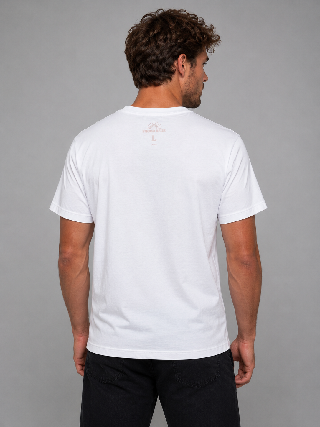 Broome Camel & Crocodile Graphic T-Shirt
