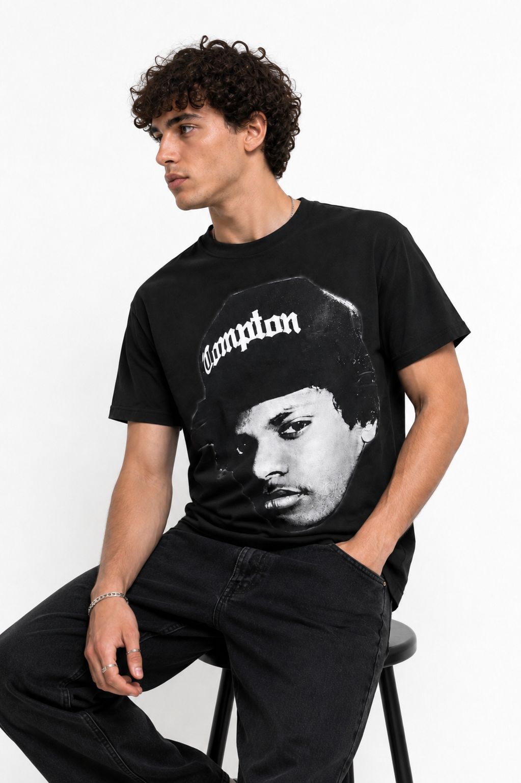 Black Shirt Streetwear
