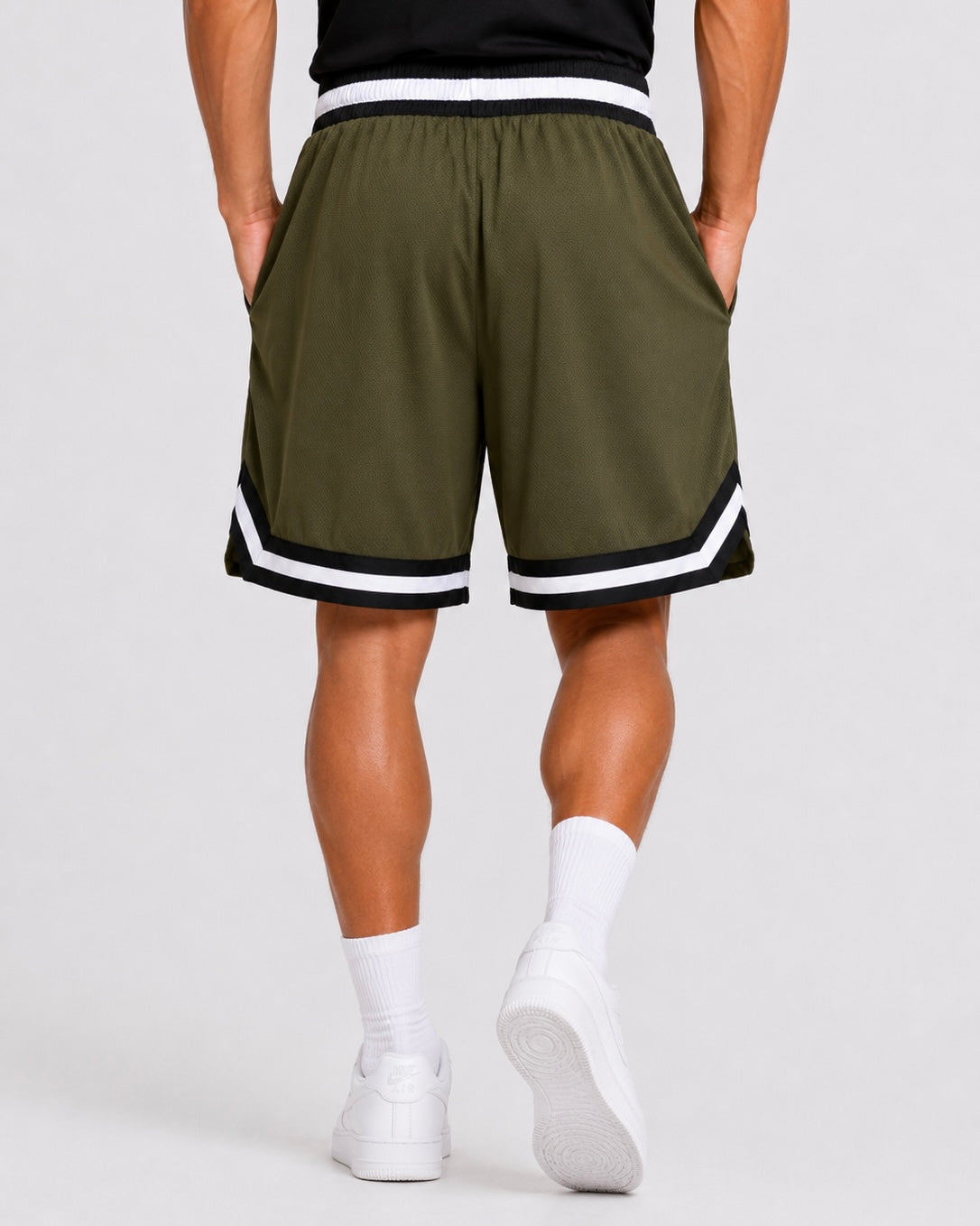 Men’s Basketball Shorts UR-16 – Army Green