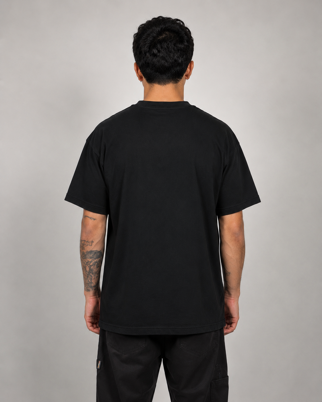 Broome Camel & Crocodile Graphic T-Shirt – Black