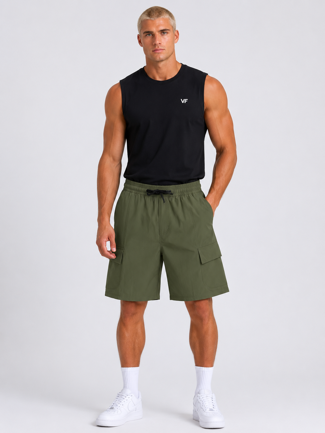 Men’s UR-4 Cargo Shorts – Army Green