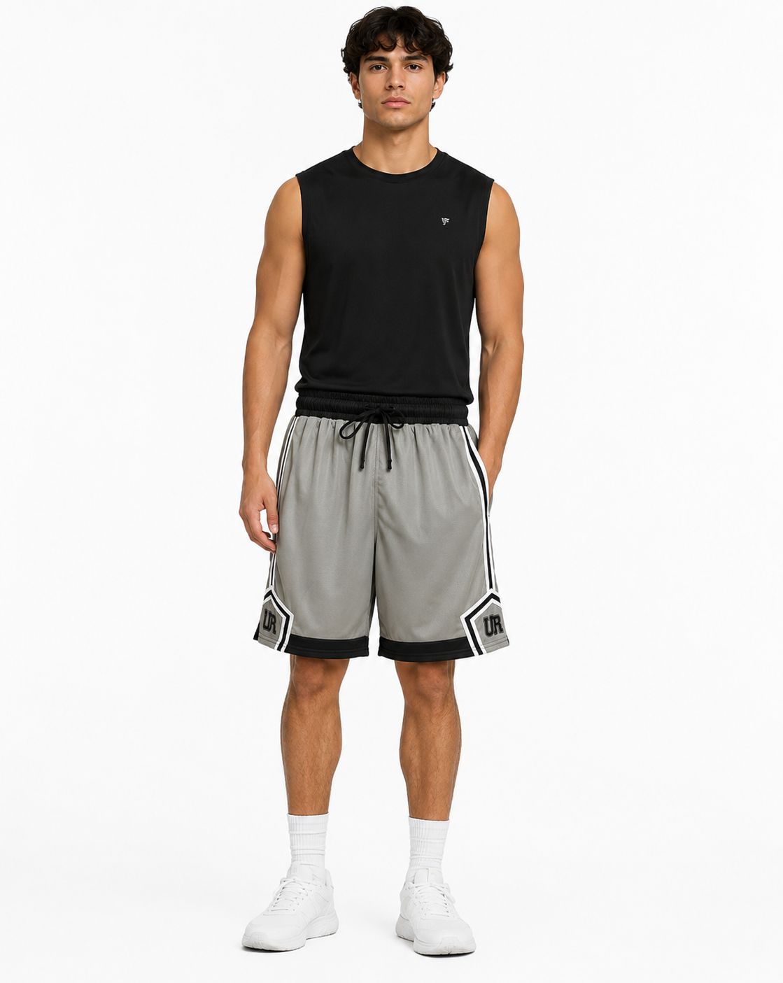 Mesh Shorts Gray
