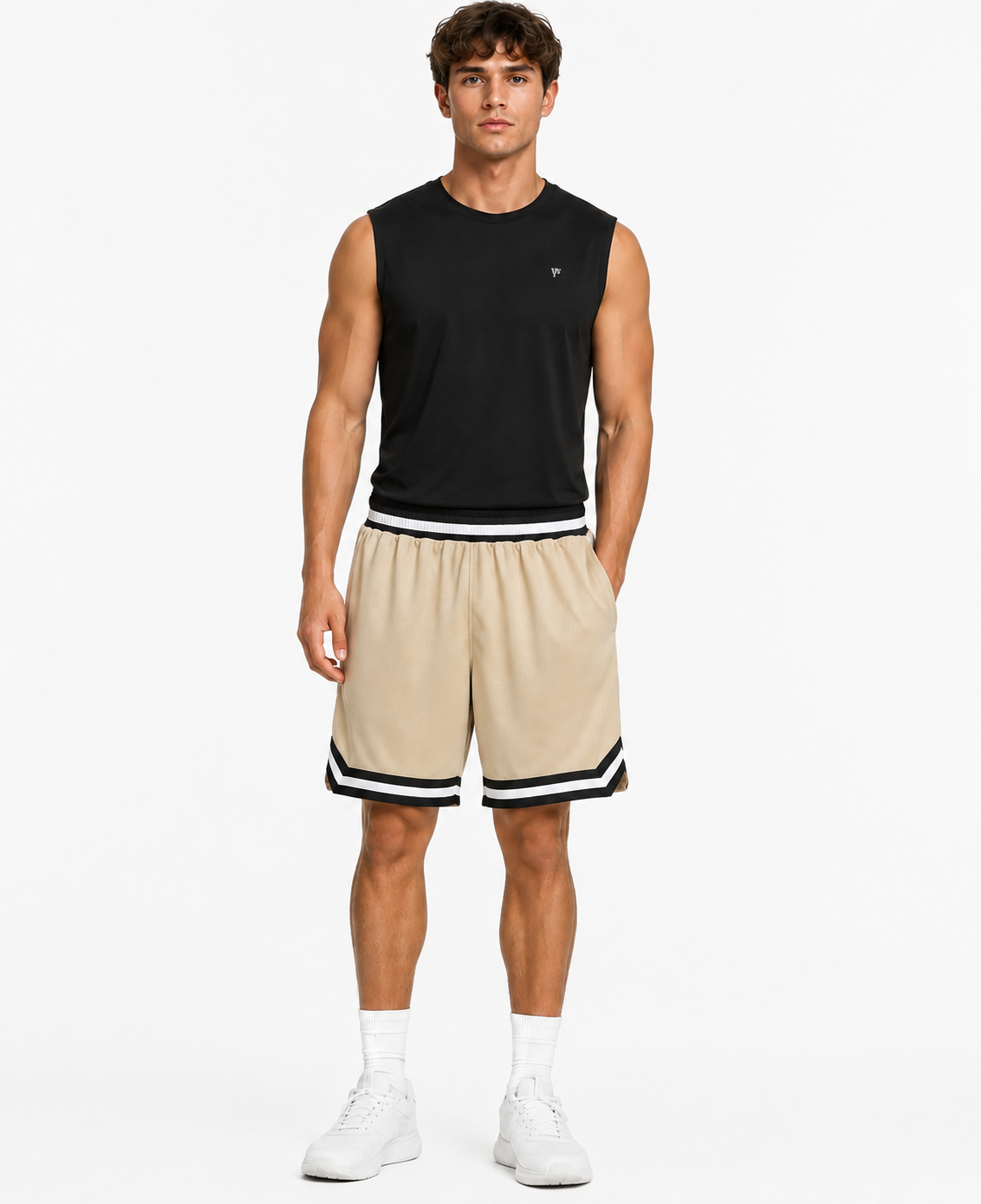 Men’s UR-16 Basketball Shorts – Apricot