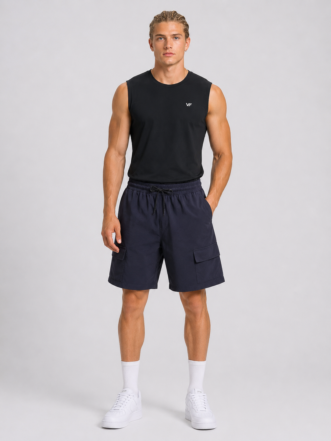 Men’s Sports Shorts UR-10 – Dark Grey