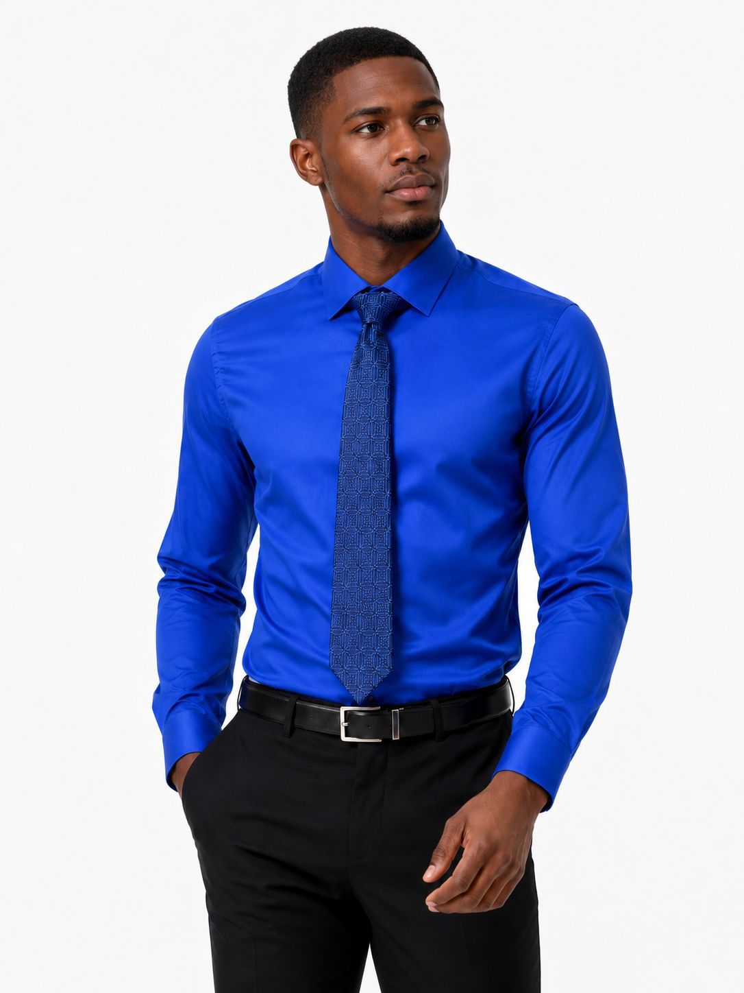 Men's Classic Blue Formal Suit