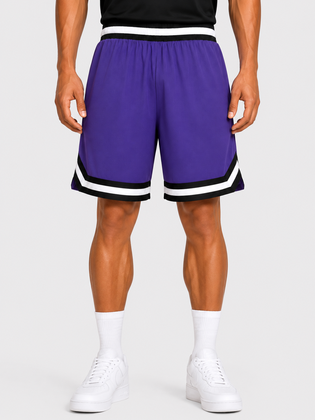 Men’s Basketball Shorts UR-16 – Purple