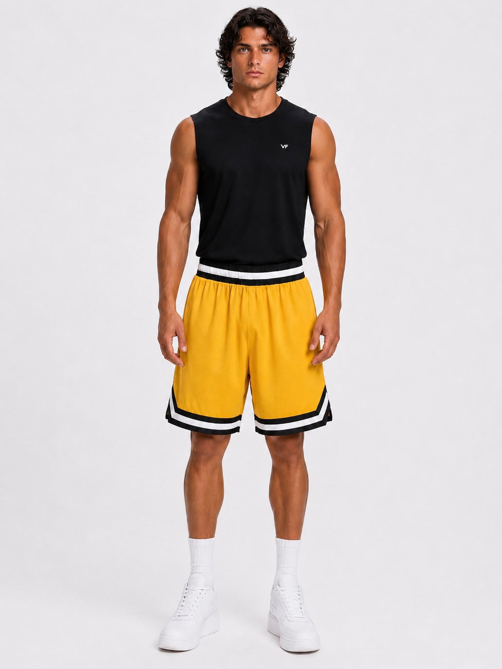 Men’s UR-16 Basketball Shorts – Yellow