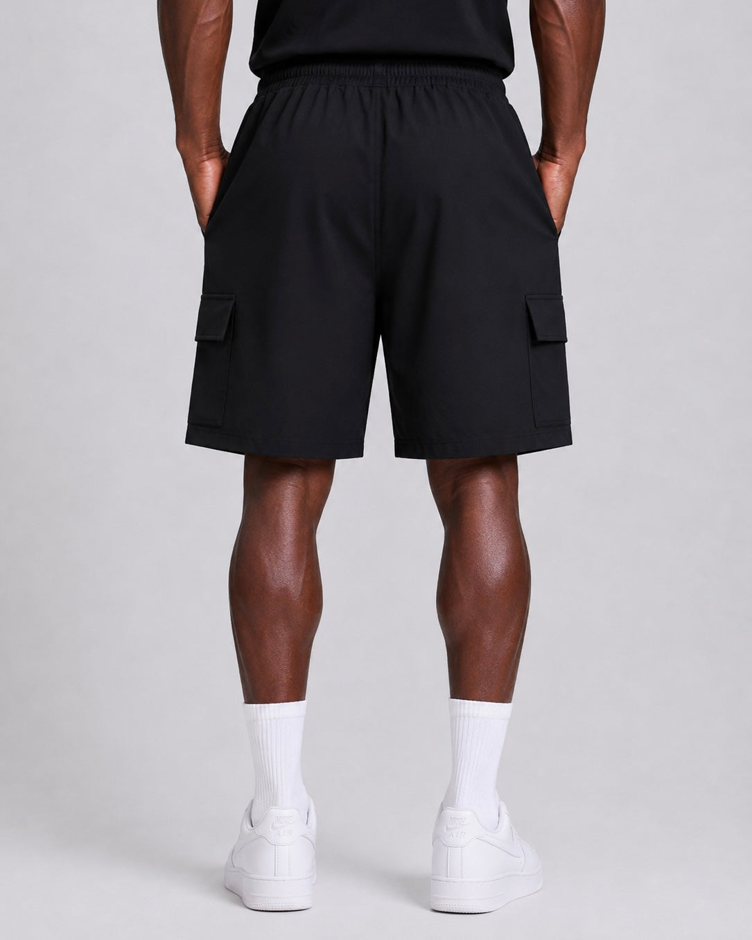 Men’s UR-10 Sport Cargo Shorts – Black