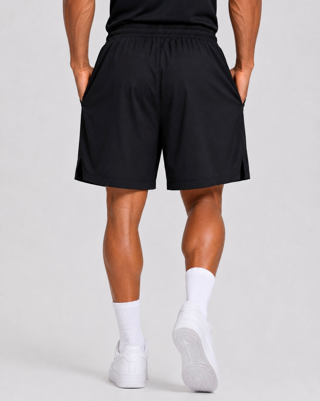 Men’s UR-9 Activewear Sports Shorts – Black
