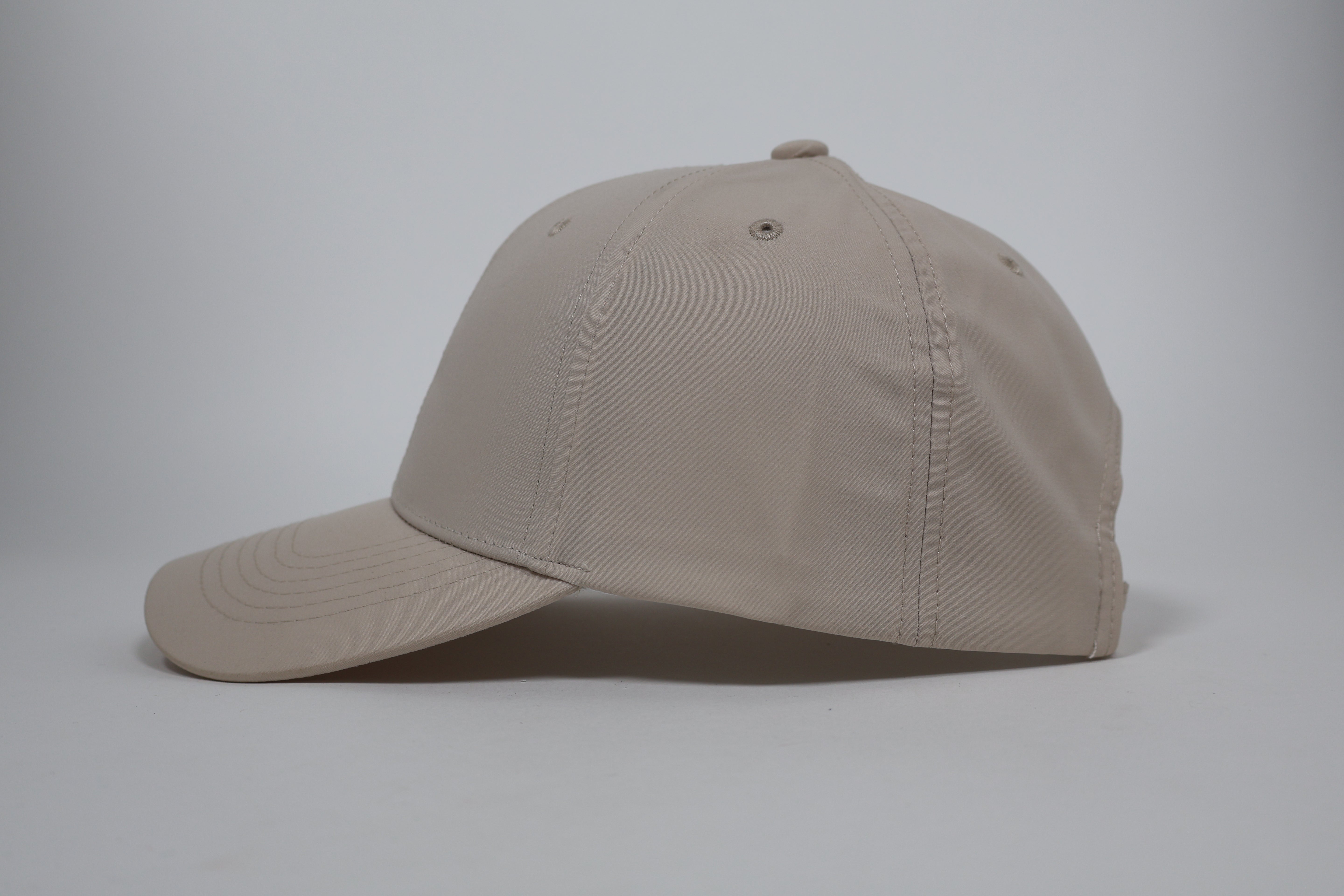 Cream White Adjustable Baseball Cap