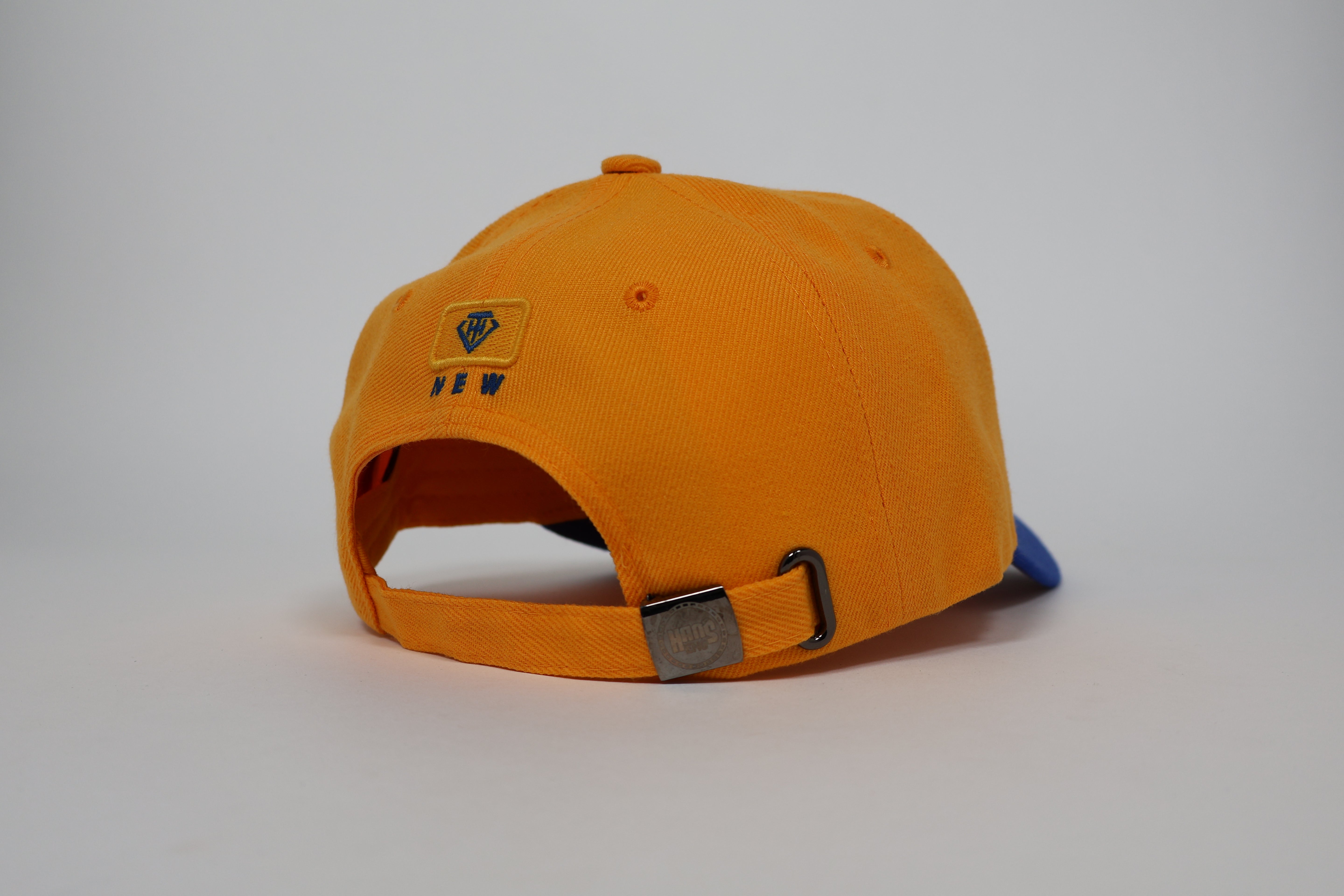 Detroit Yellow & Blue Adjustable Cap