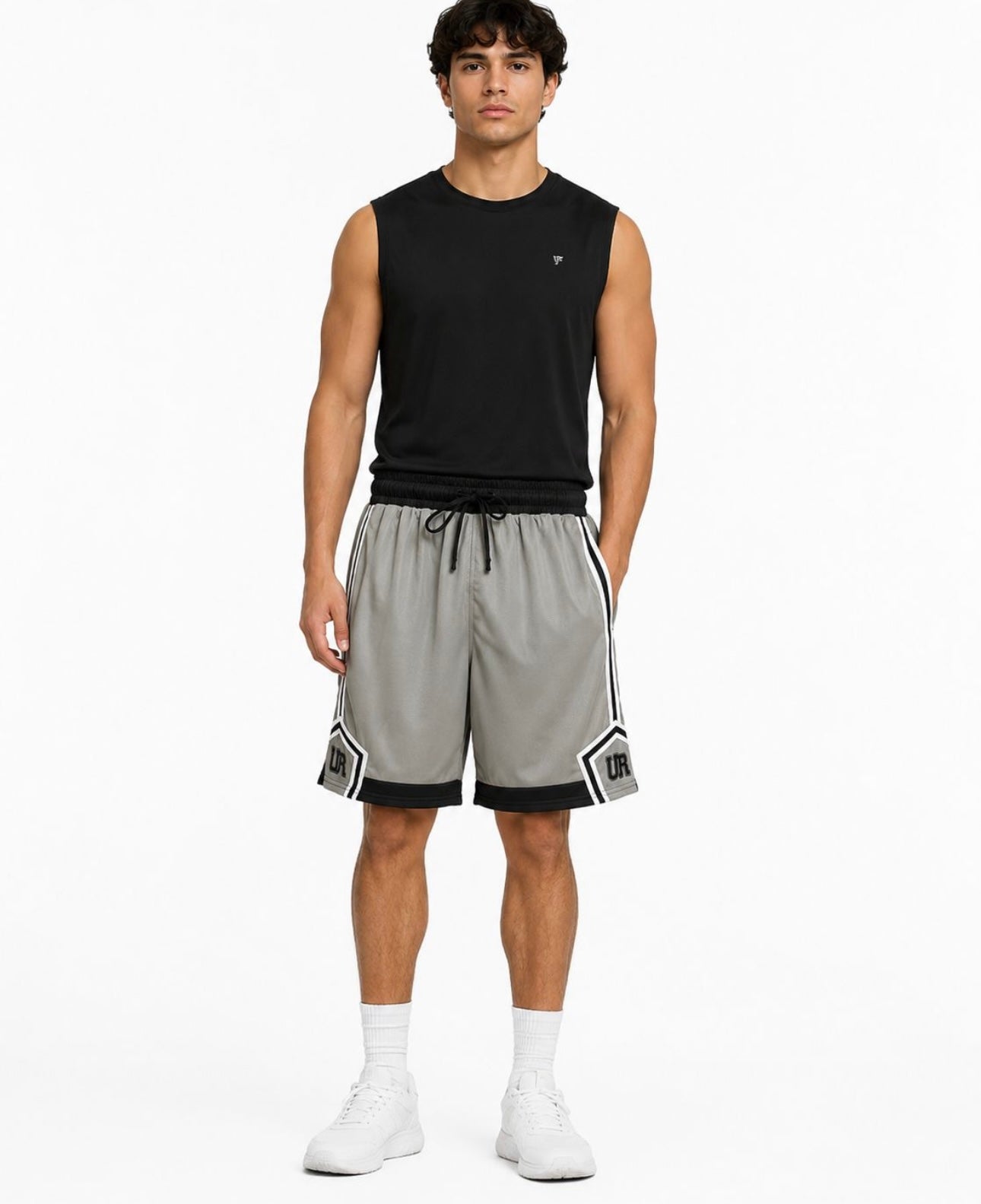 Mesh Shorts Grey