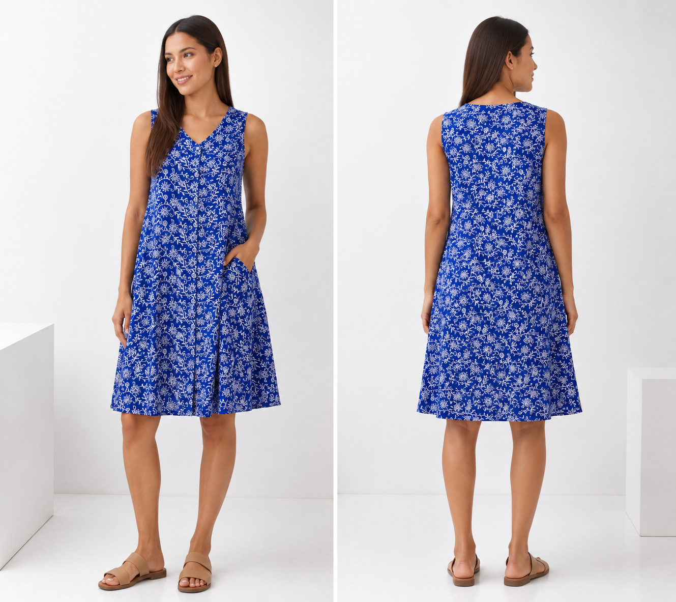 Women's Zip Front Dress
