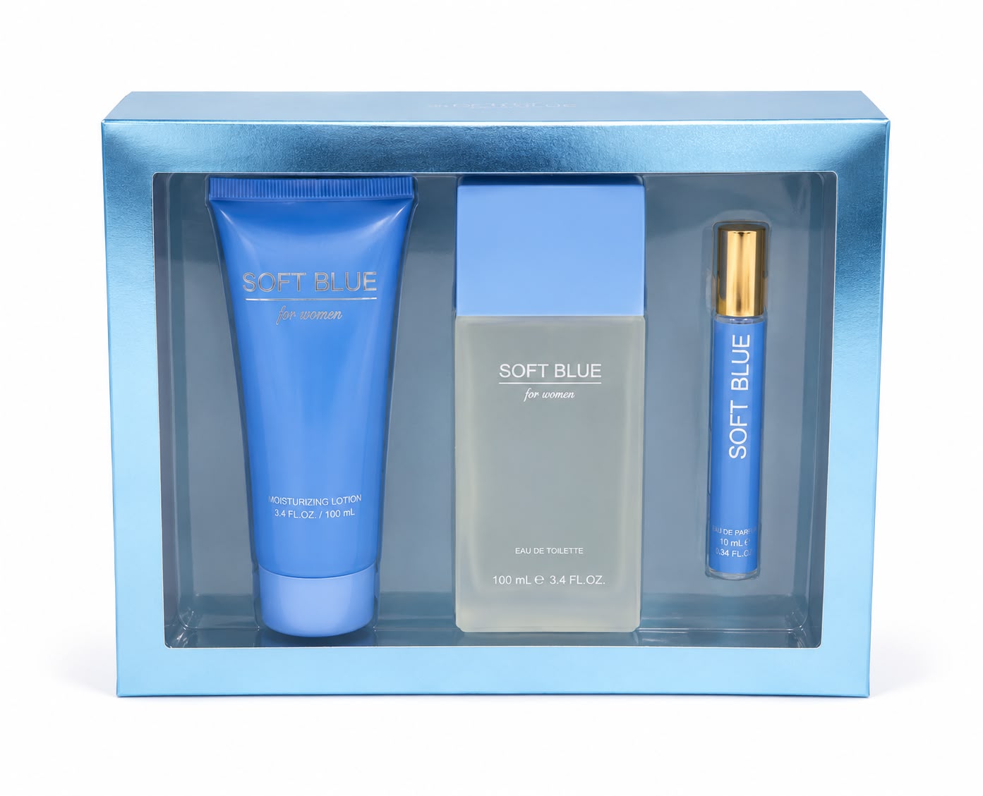 Soft Blue for Women Gift Set