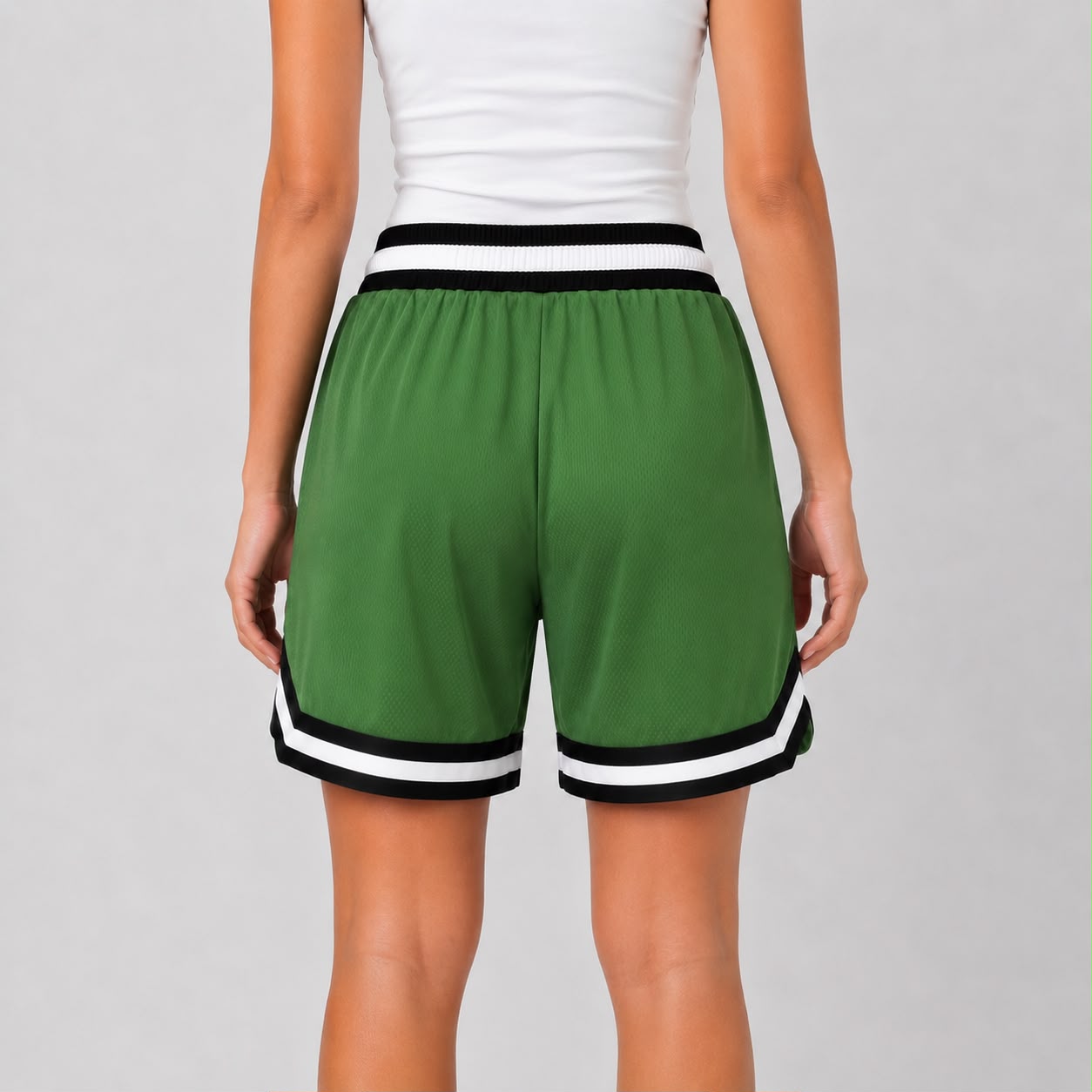 Title: Women’s Basketball Shorts UR-16– Green