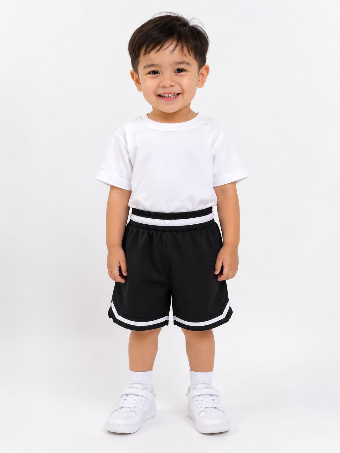 Toddler Basketball Shorts UR-16-K – Black