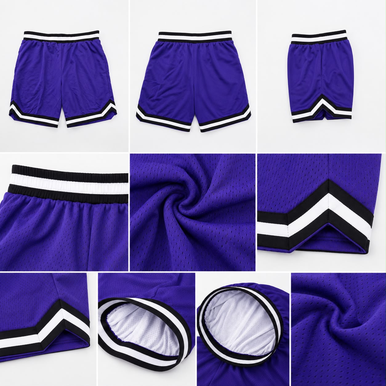 Toddler Basketball Shorts UR-16-K – Purple