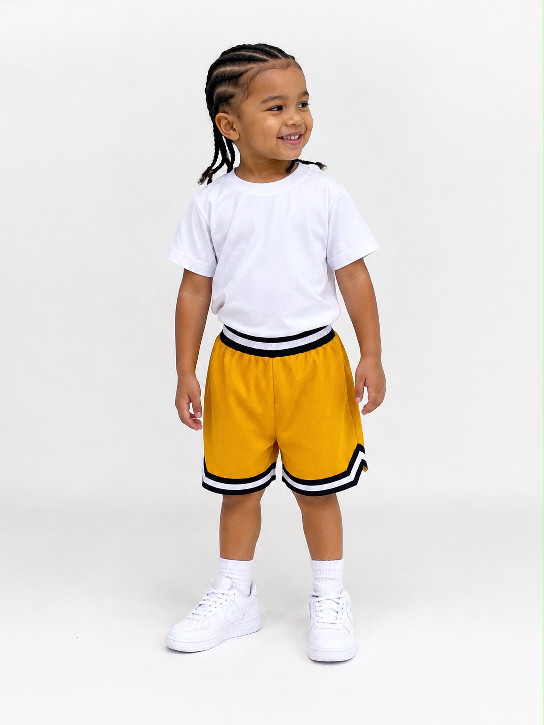 Toddler Basketball Shorts UR-16-K Yellow