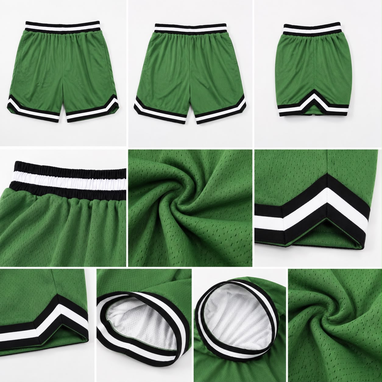 Toddler Basketball Shorts UR-16-K – Green