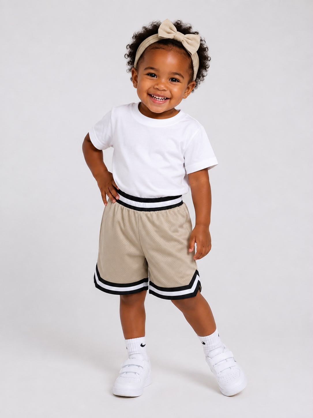 Toddler Basketball Shorts UR-16-K – Apricot