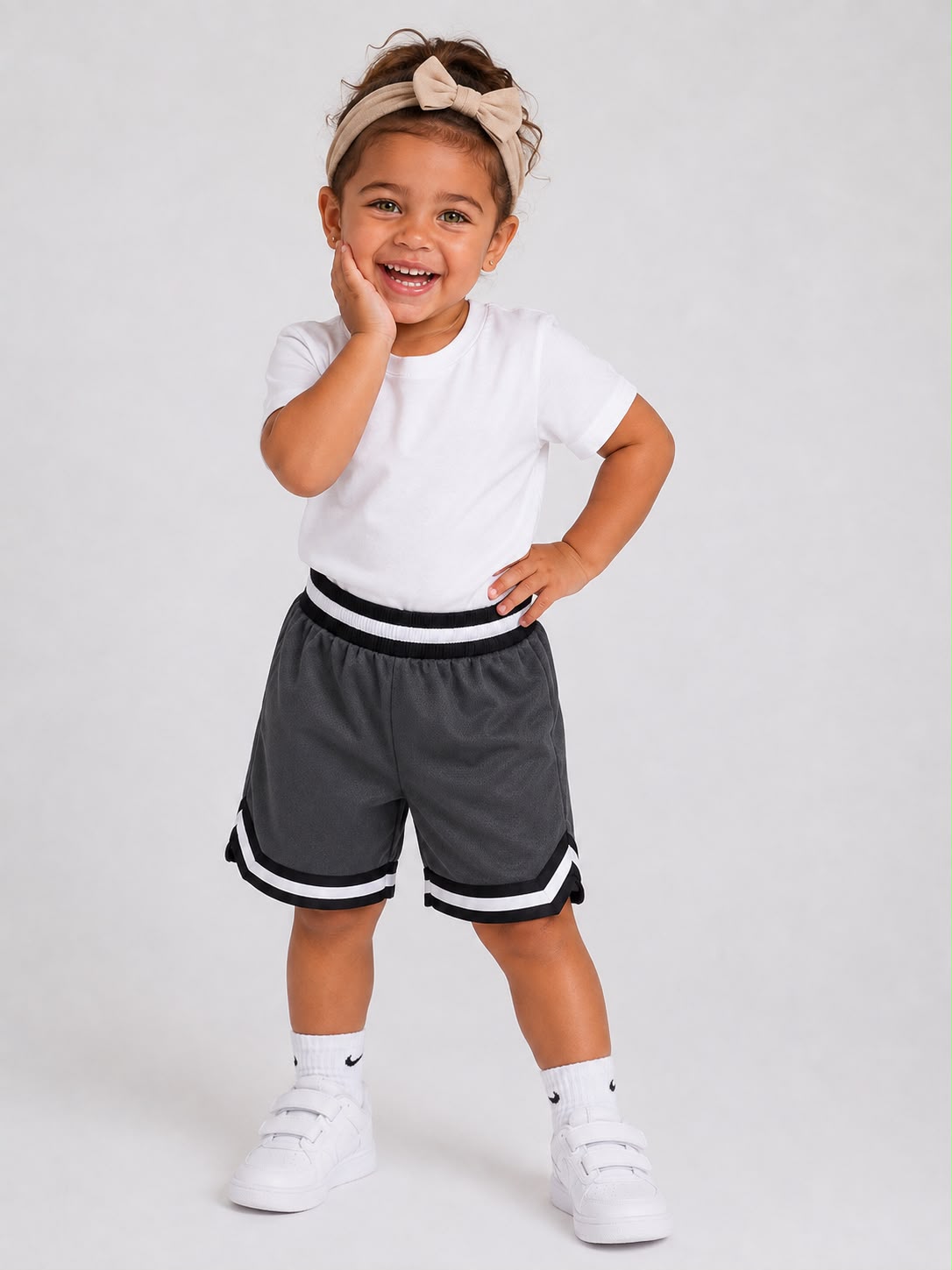 Toddler Basketball Shorts UR-16-K – Dark Grey
