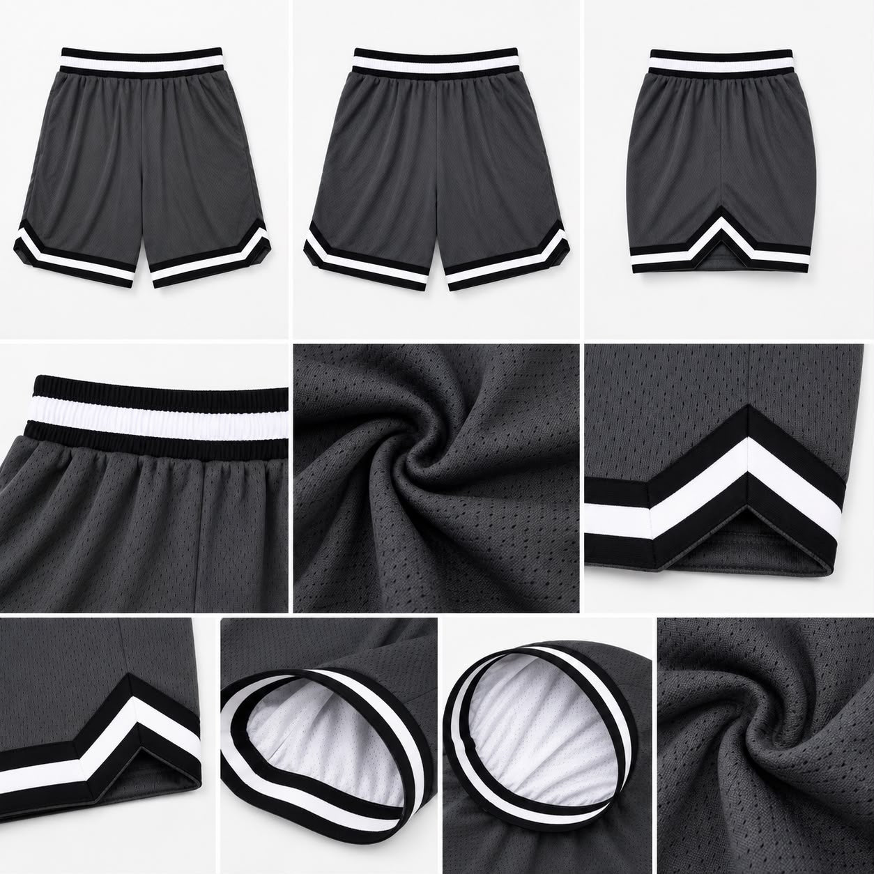 Toddler Basketball Shorts UR-16-K – Dark Grey