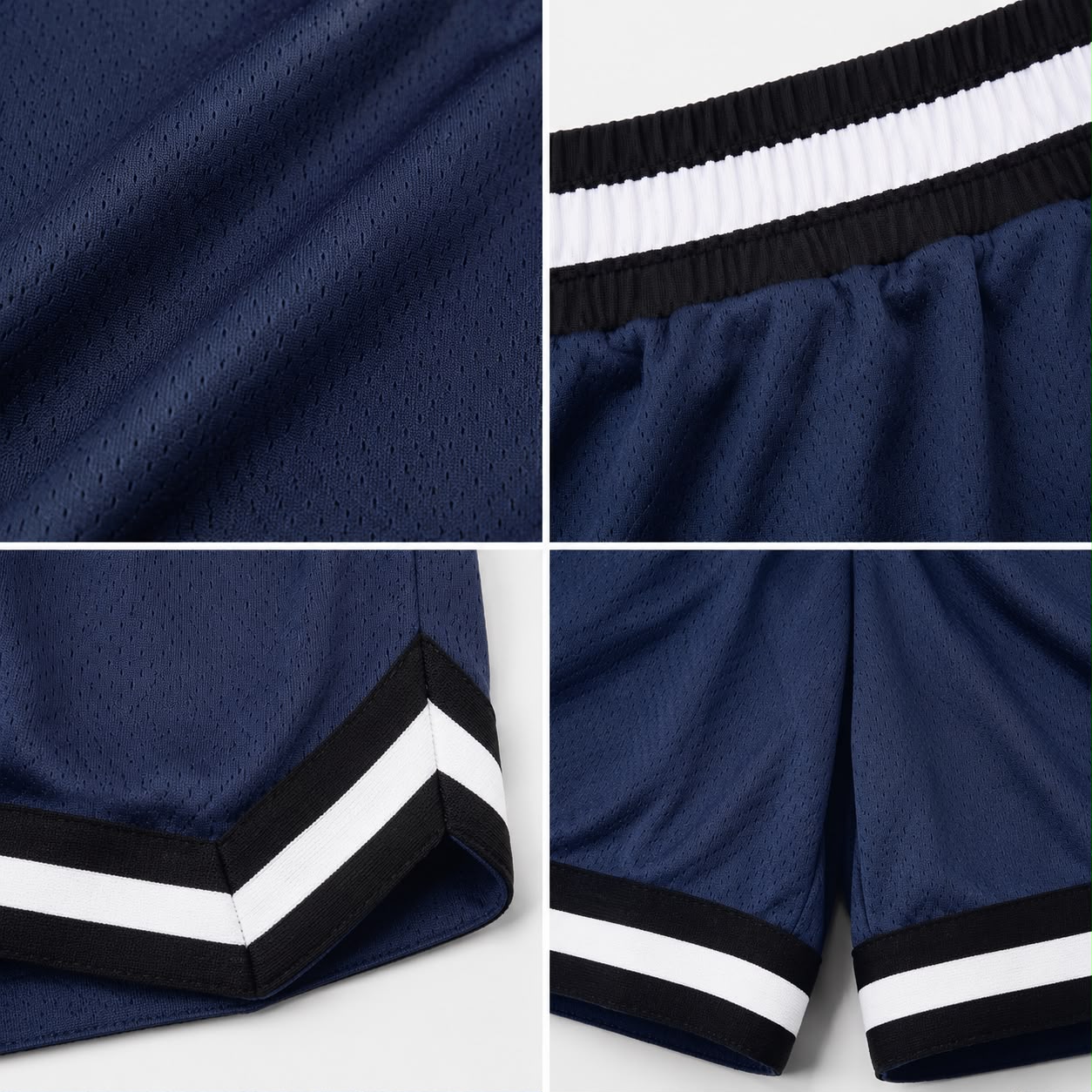 Kids’ Basketball Shorts UR-16-K – Blue