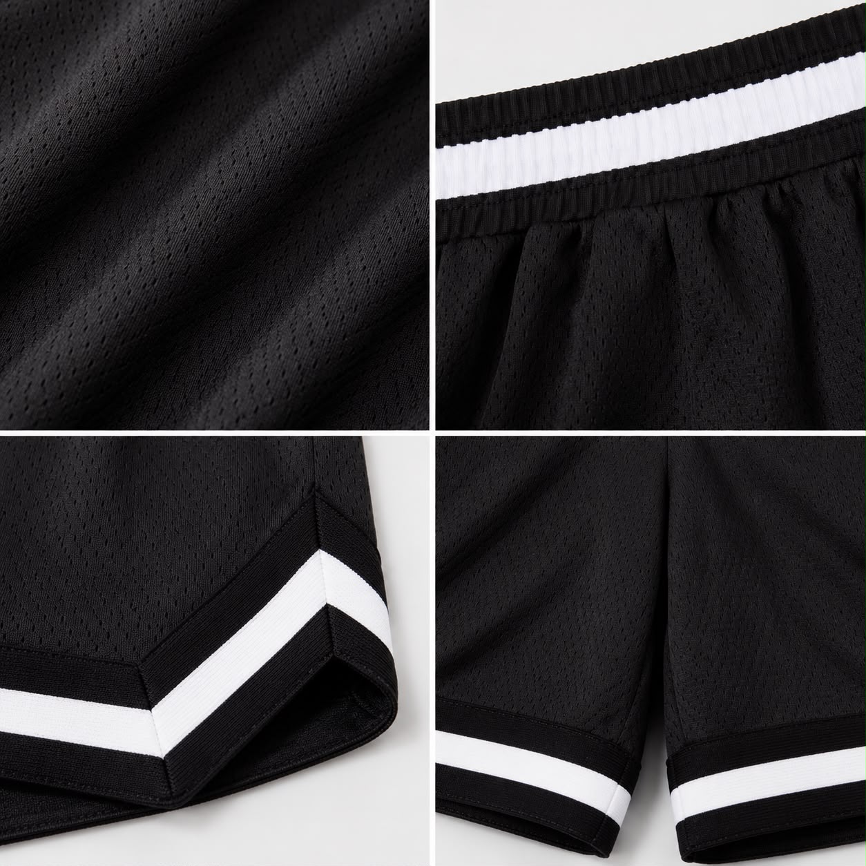 Kids’ Basketball Shorts UR-16-K – Black