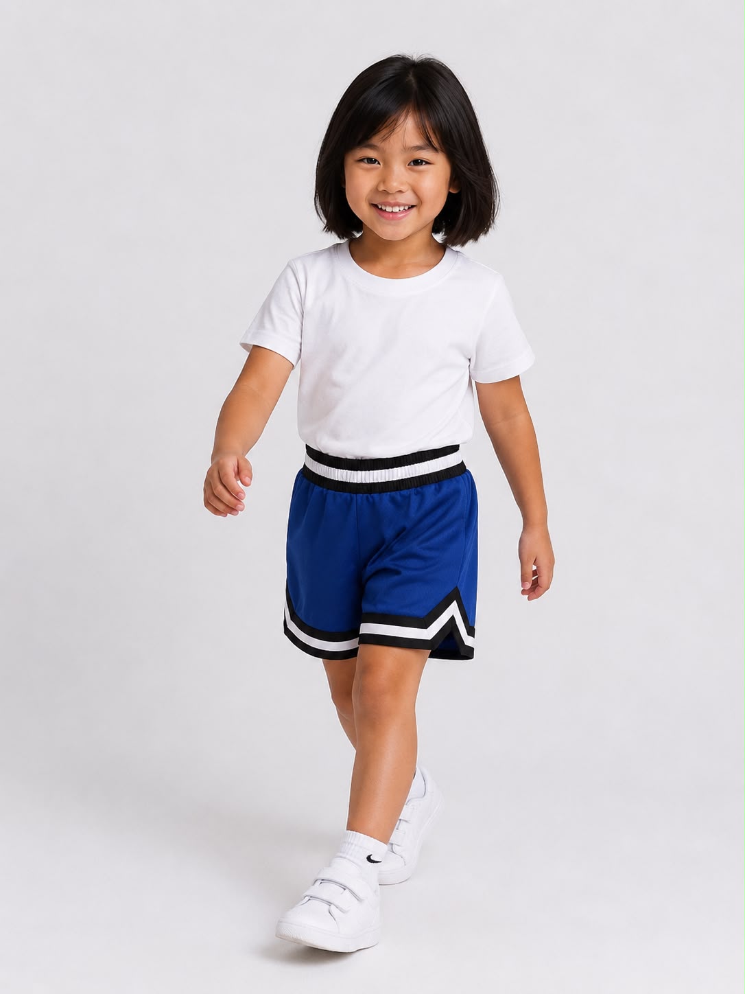 Kids’ Basketball Shorts UR-16-K – Navy Blue