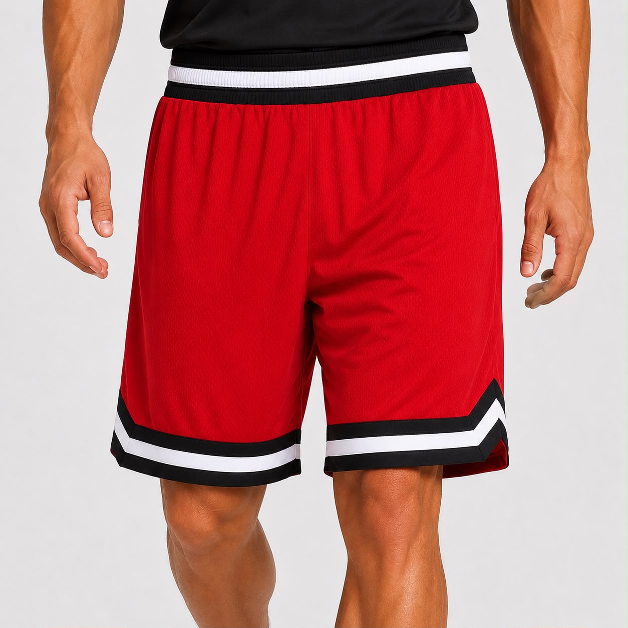 Men’s Basketball Shorts UR-16 – Red
