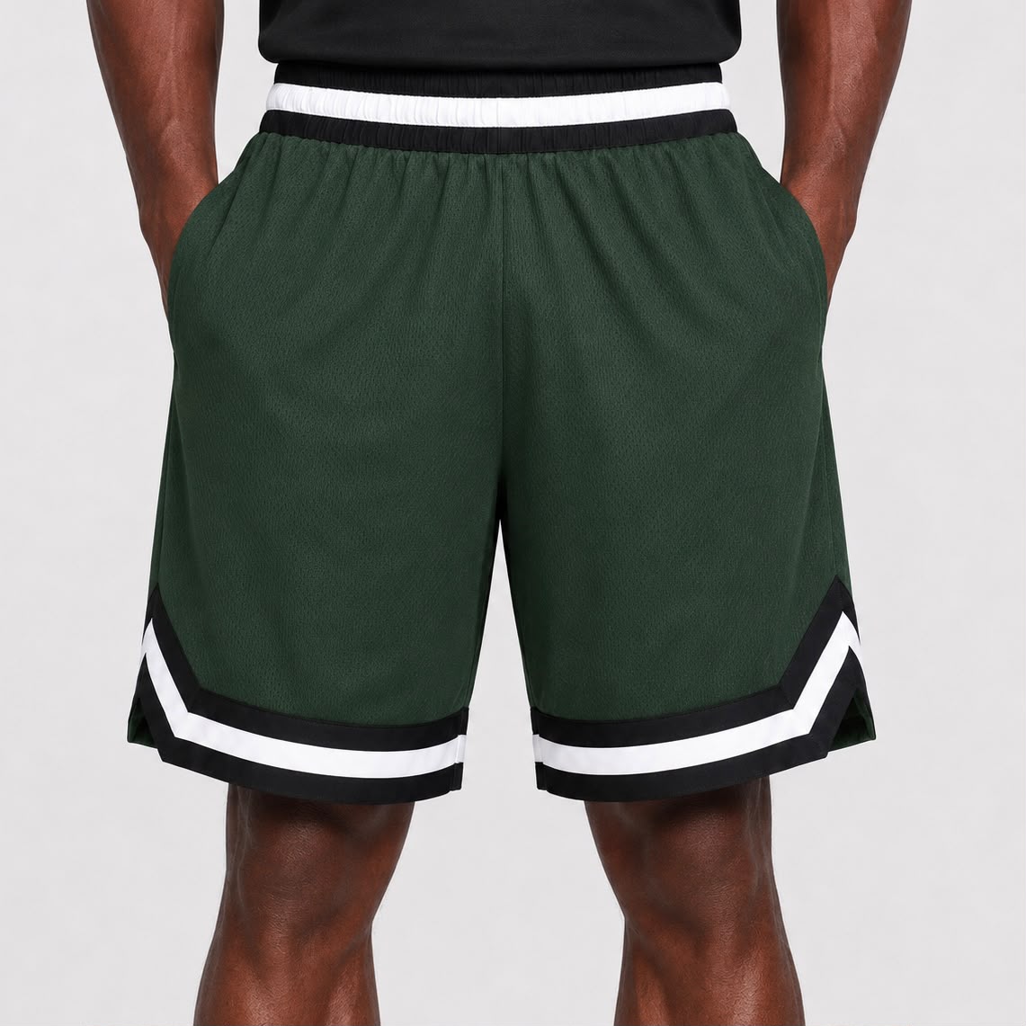 Men’s Basketball Shorts UR-16 – Dark Green