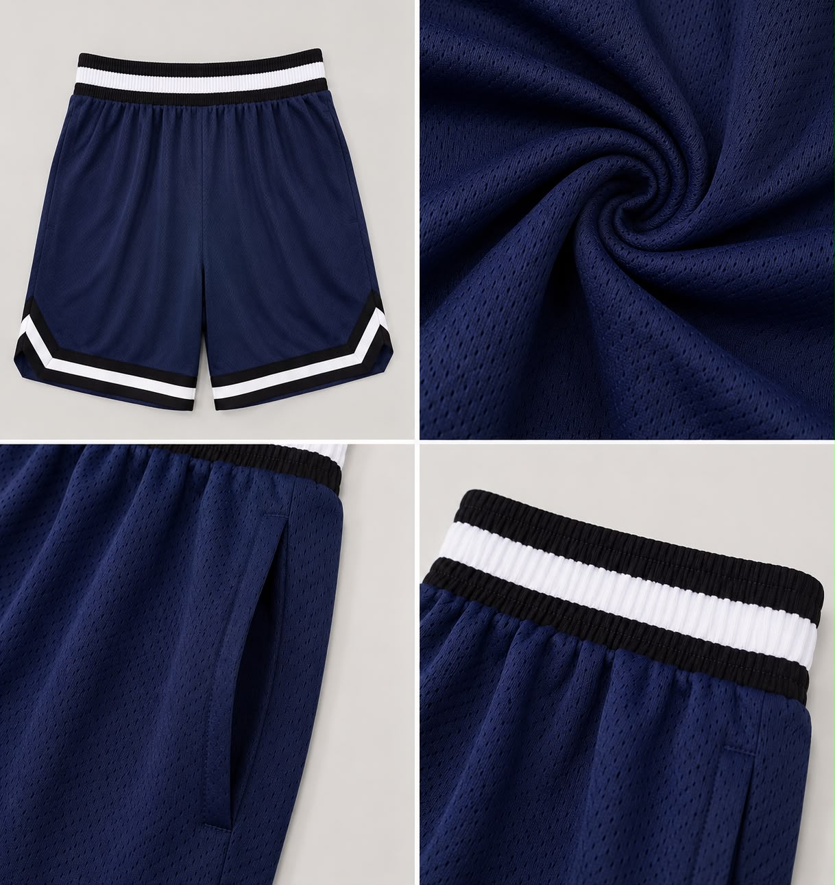 Men’s Basketball Shorts UR-16 – Blue