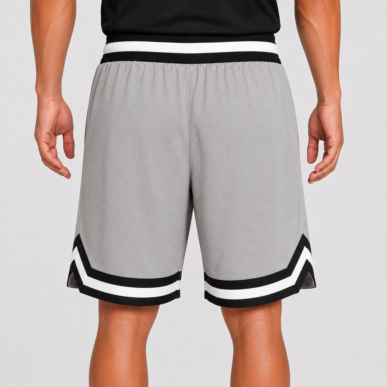 Men’s Basketball Shorts UR-16 – Light Grey